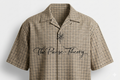 Checkered Beige 'Gussa' Shirt