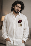 Rosé Heritage Linen Shirt