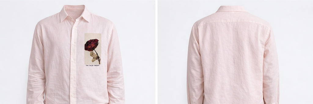 Rosé Heritage Linen Shirt