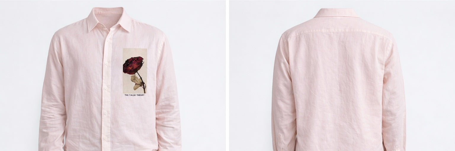 Rosé Heritage Linen Shirt